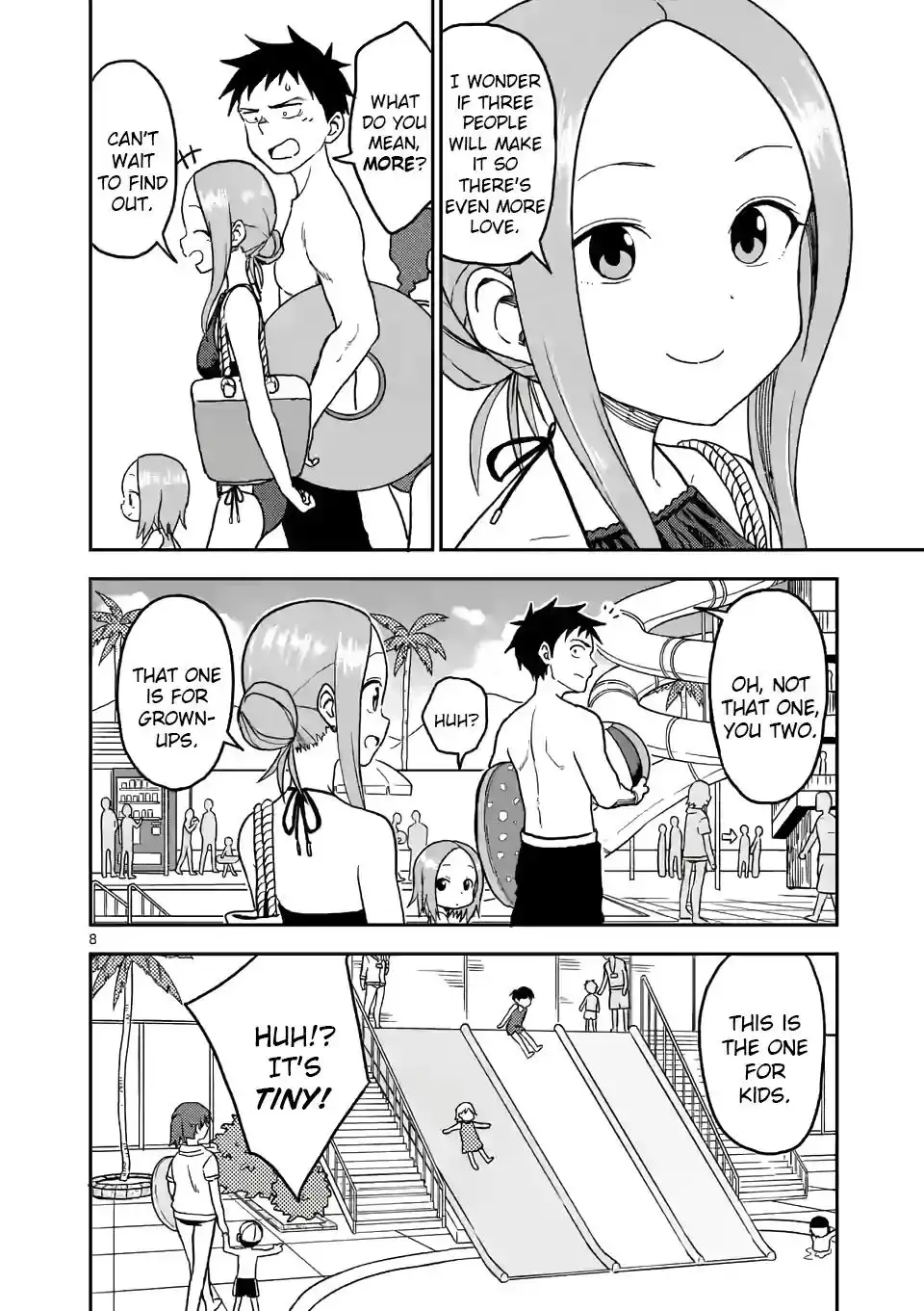 Karakai Jouzu no (Moto) Takagi-san Chapter 102 8